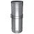 Дымоход ВУЛКАН d120 L260х380 (304/0,5мм) телескопический 