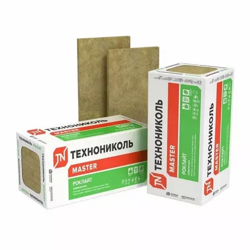Изоляция Минераловатная РОКЛАЙТ 1200х600х50 уп.6 шт