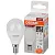 Лампа OSRAM LED E14 LV CLP75 10W/830 220V 800Lm шар мат. (свет теплый)