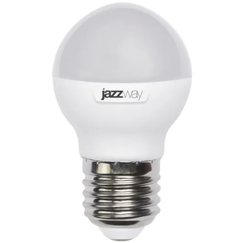 Лампа Jazzway LED E27, 9W 3000К 230V 820Lm, шар мат