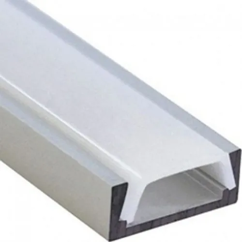 Профиль Jazzway PAL 1506 накладной (2м) анодированный для LED лент