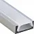 Профиль Jazzway PAL 1506 накладной (2м) анодированный для LED лент