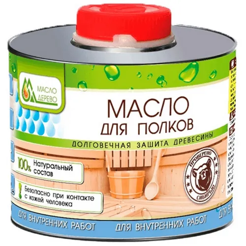 Масло льняное для полков 0,5л