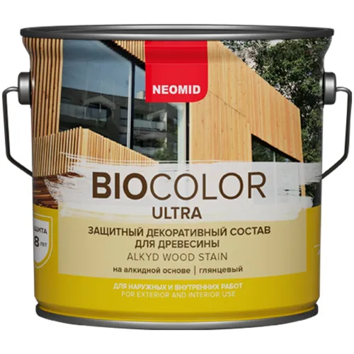 Пропитка для древесины Neomid BioColor ULTRA Палисандр (2,7)