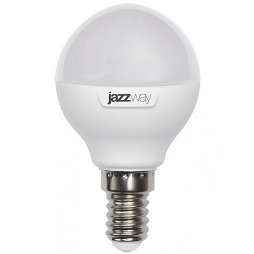 Лампа Jazzway POWER LED E14, 11W 3000К 230V 980Lm, шарик матовый